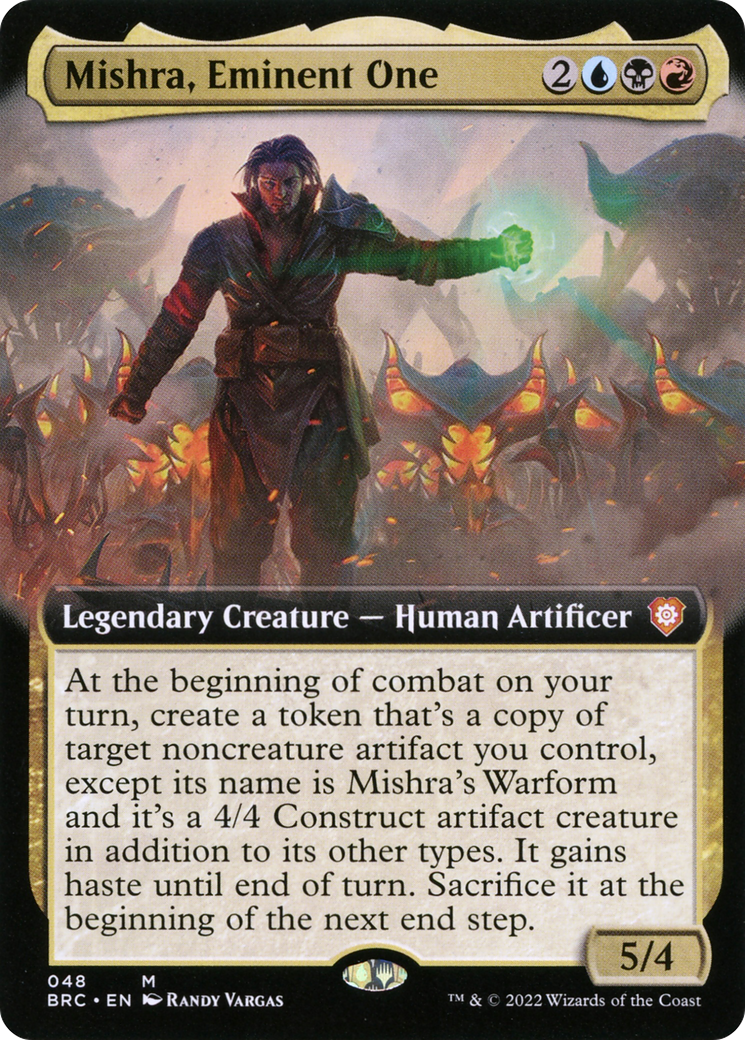 Mishra, Eminent One (Extended Art) [The Brothers' War Commander] - The Mythic Store | 24h Order Processing