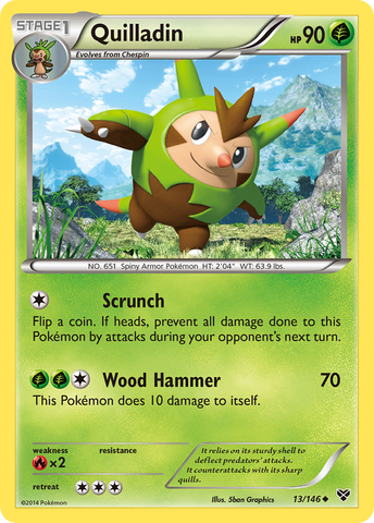 Quilladin (13/146) [XY: Base Set] - The Mythic Store | 24h Order Processing