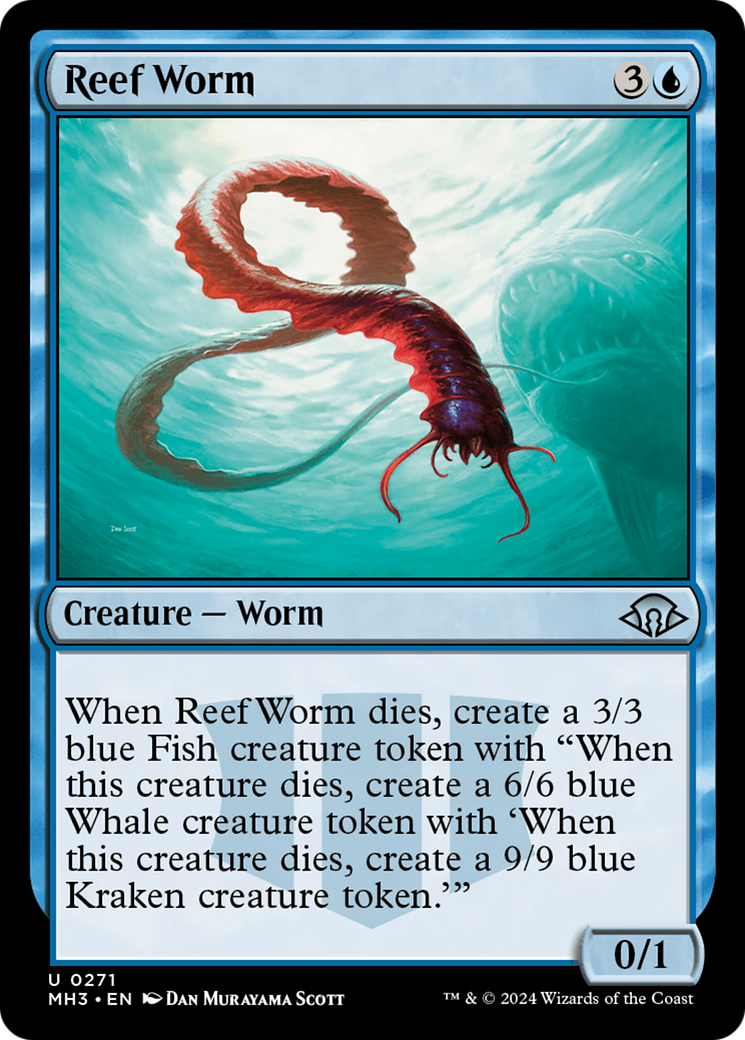 Reef Worm [Modern Horizons 3] - The Mythic Store | 24h Order Processing