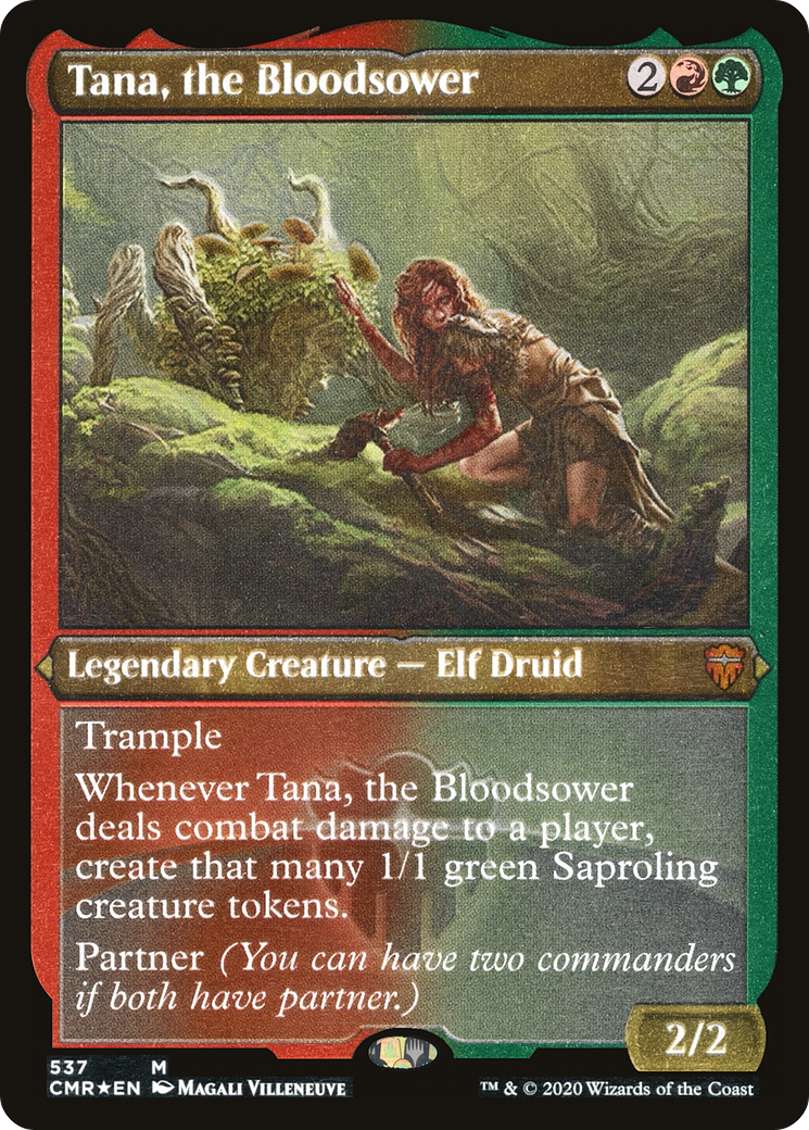 Tana, the Bloodsower (Etched) [Commander Legends] - The Mythic Store | 24h Order Processing