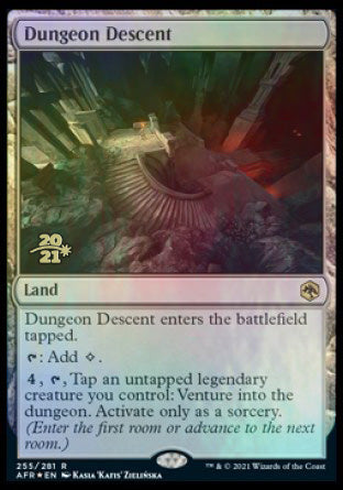Dungeon Descent [Dungeons & Dragons: Adventures in the Forgotten Realms Prerelease Promos] - The Mythic Store | 24h Order Processing