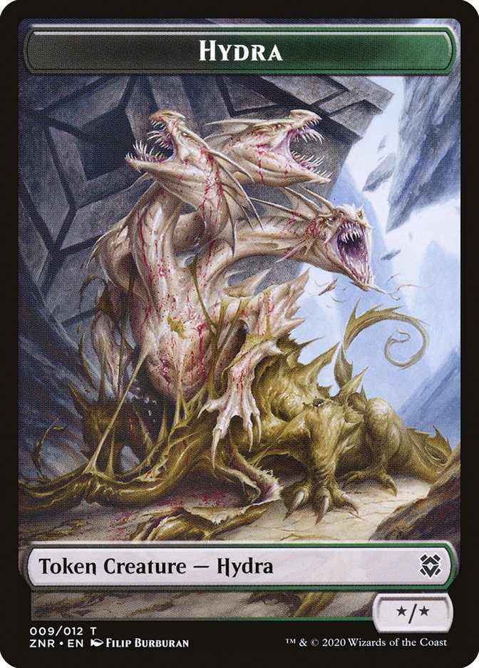 Hydra Token [Zendikar Rising Tokens] - The Mythic Store | 24h Order Processing