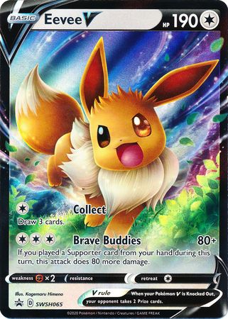 Eevee V (SWSH065) [Sword & Shield: Black Star Promos] - The Mythic Store | 24h Order Processing