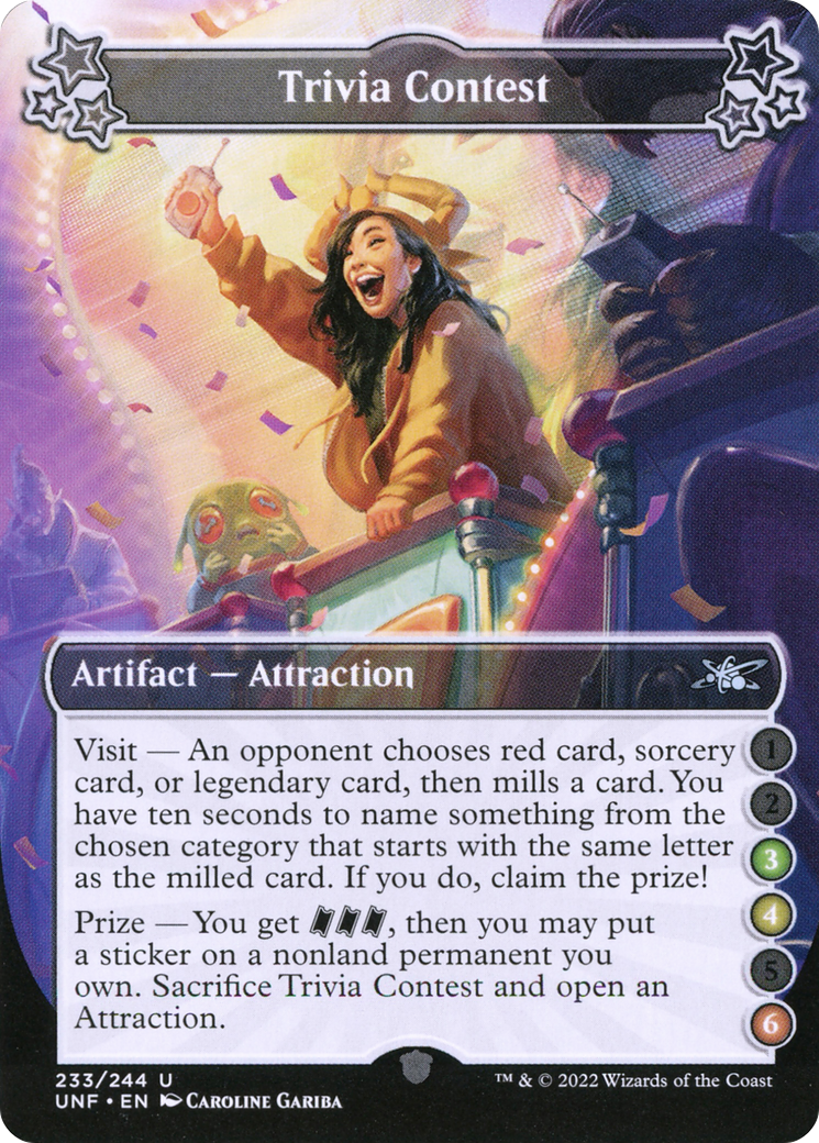 Trivia Contest (3-4-6) [Unfinity] - The Mythic Store | 24h Order Processing