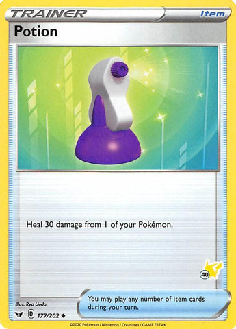 Potion (177/202) (Pikachu Stamp #40) [Battle Academy 2022] - The Mythic Store | 24h Order Processing