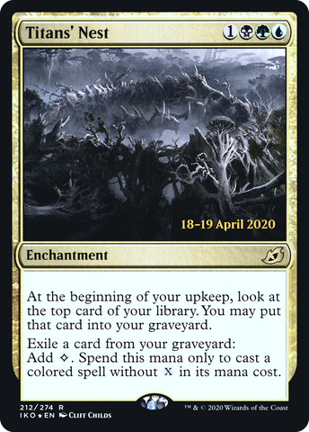 Titans' Nest [Ikoria: Lair of Behemoths Prerelease Promos] - The Mythic Store | 24h Order Processing