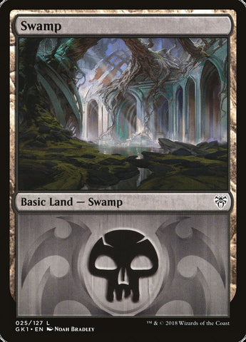 Swamp (25) [Guilds of Ravnica Guild Kit] - The Mythic Store | 24h Order Processing