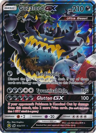 Guzzlord GX (63a/111) (Jumbo Card) [Sun & Moon: Crimson Invasion] - The Mythic Store | 24h Order Processing