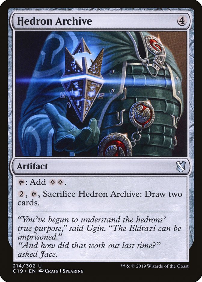 Hedron Archive [Commander 2019] - The Mythic Store | 24h Order Processing