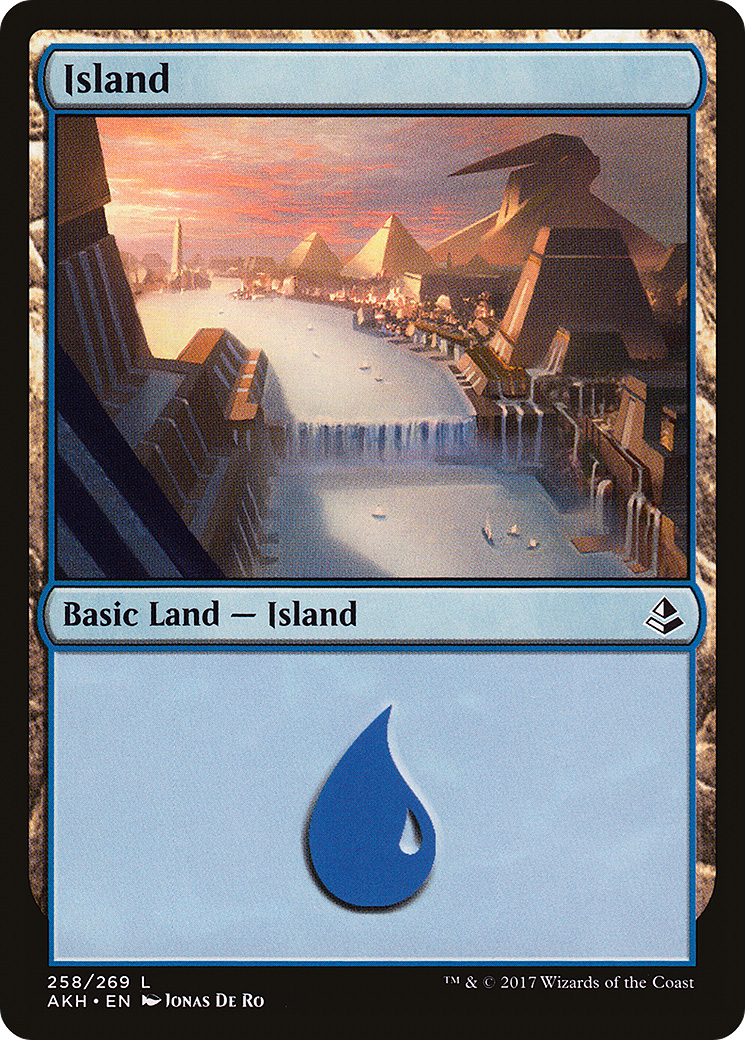 Island (258) [Amonkhet] - The Mythic Store | 24h Order Processing