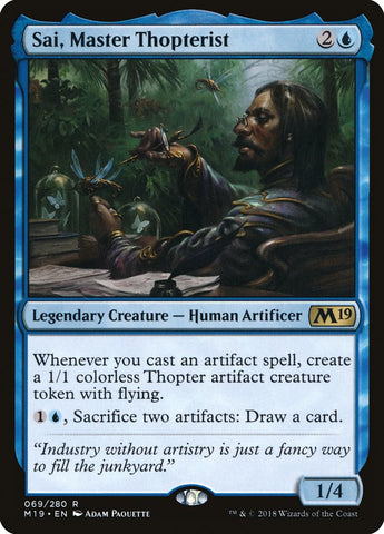 Sai, Master Thopterist [Core Set 2019] - The Mythic Store | 24h Order Processing