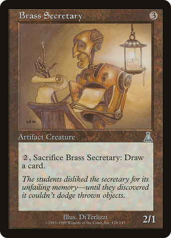 Brass Secretary [Urza's Destiny] - The Mythic Store | 24h Order Processing