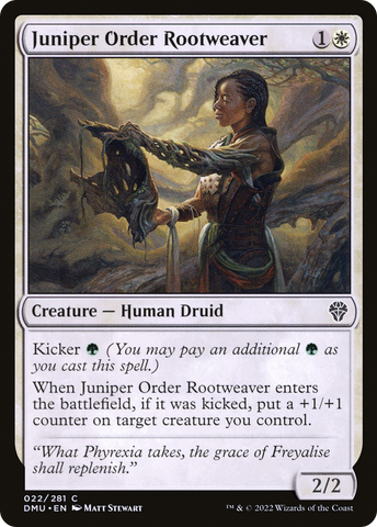 Juniper Order Rootweaver [Dominaria United] - The Mythic Store | 24h Order Processing
