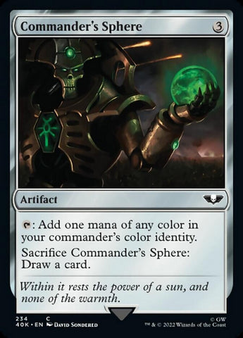 Commander's Sphere (234) (Surge Foil) [Warhammer 40,000] - The Mythic Store | 24h Order Processing