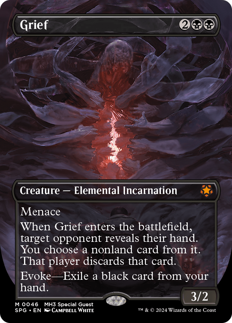 Grief (Borderless) [Modern Horizons 3 Special Guests] - The Mythic Store | 24h Order Processing