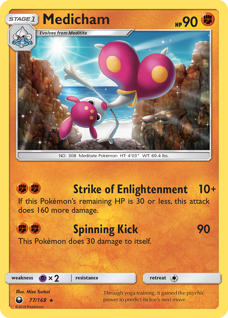 Medicham (77/168) [Sun & Moon: Celestial Storm] - The Mythic Store | 24h Order Processing