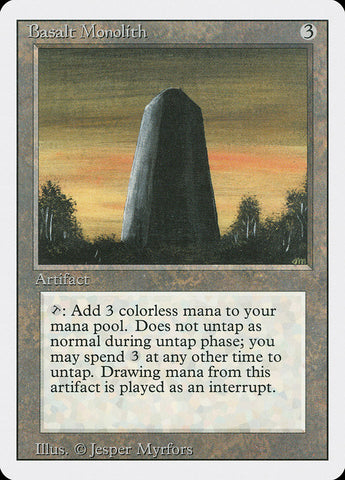 Basalt Monolith [Revised Edition] - The Mythic Store | 24h Order Processing