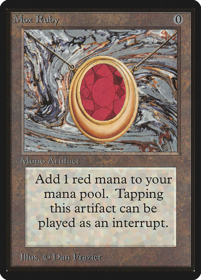 Mox Ruby [Beta Edition] - The Mythic Store | 24h Order Processing