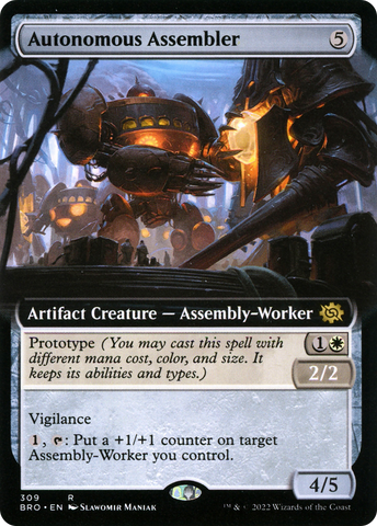 Autonomous Assembler (Extended Art) [The Brothers' War] - The Mythic Store | 24h Order Processing