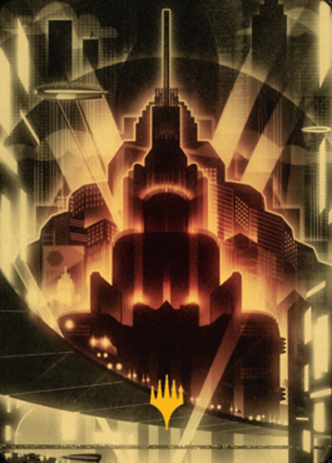 Plains Art Card (Gold-Stamped Signature) [Streets of New Capenna Art Series] - The Mythic Store | 24h Order Processing