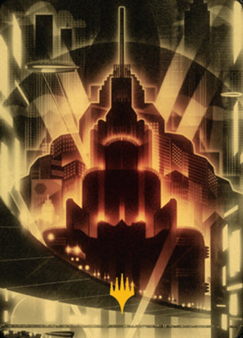 Plains Art Card (Gold-Stamped Signature) [Streets of New Capenna Art Series] - The Mythic Store | 24h Order Processing