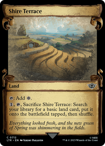 Shire Terrace [The Lord of the Rings: Tales of Middle-Earth Showcase Scrolls] - The Mythic Store | 24h Order Processing