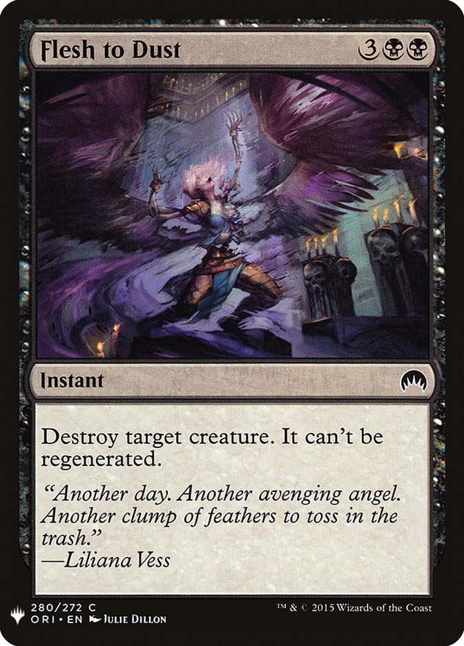 Flesh to Dust [Mystery Booster] - The Mythic Store | 24h Order Processing