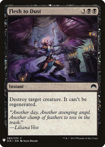 Flesh to Dust [Mystery Booster] - The Mythic Store | 24h Order Processing