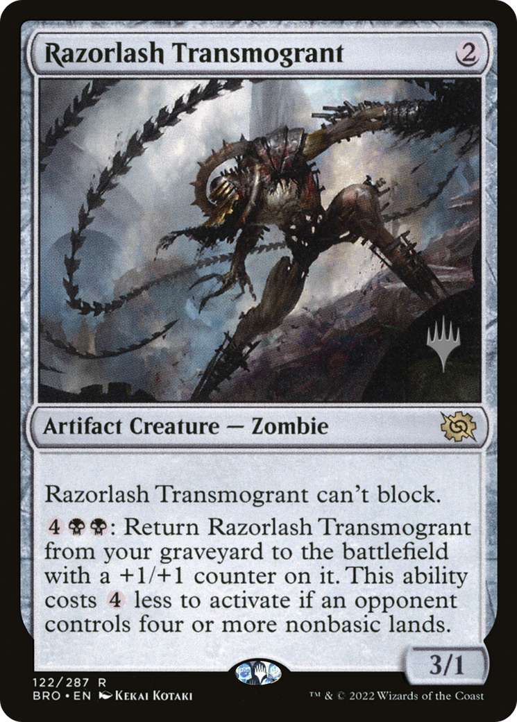 Razorlash Transmogrant (Promo Pack) [The Brothers' War Promos] - The Mythic Store | 24h Order Processing