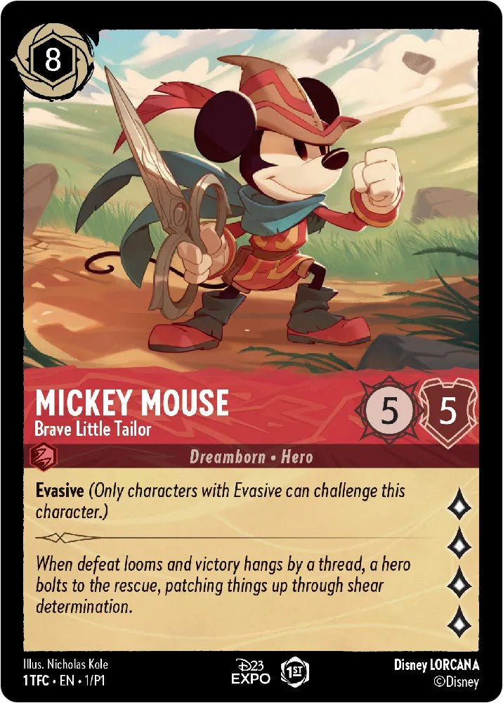 Mickey Mouse (1) [D23 Promos] - The Mythic Store | 24h Order Processing