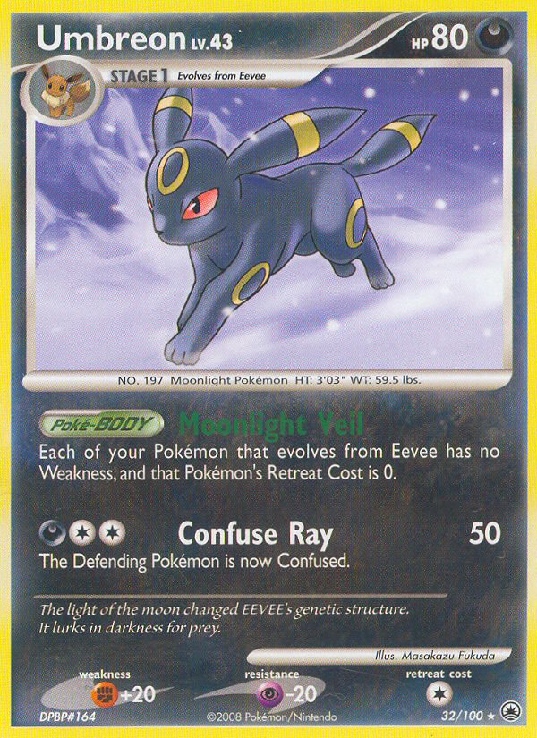 Umbreon (32/100) [Diamond & Pearl: Majestic Dawn] - The Mythic Store | 24h Order Processing