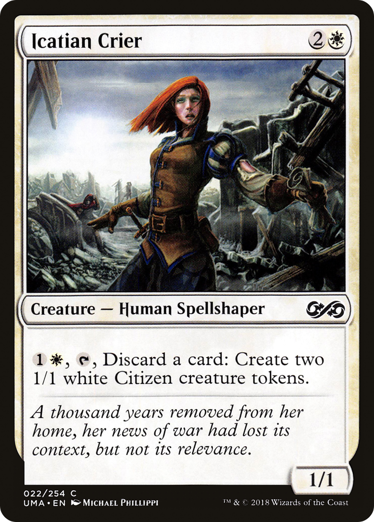 Icatian Crier [Ultimate Masters] - The Mythic Store | 24h Order Processing