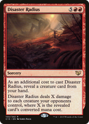 Disaster Radius [Commander 2015] - The Mythic Store | 24h Order Processing