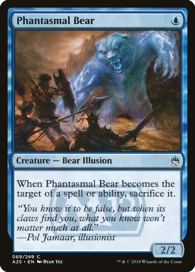 Phantasmal Bear [Masters 25] - The Mythic Store | 24h Order Processing