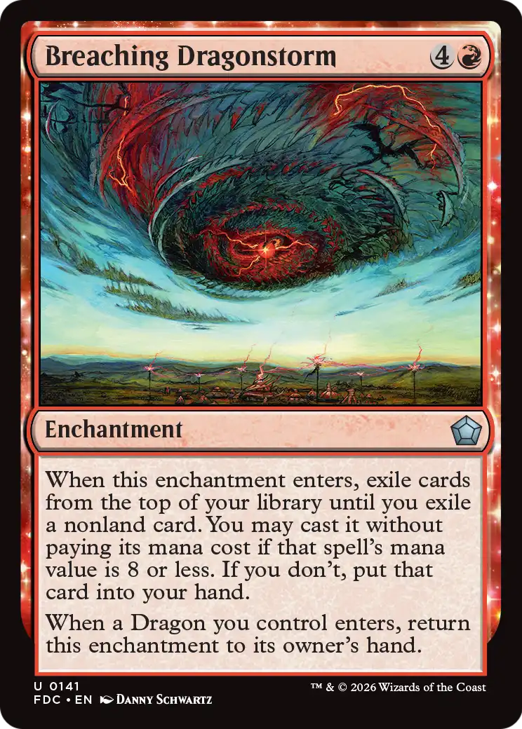 Breaching Dragonstorm [Foundations Commander] - The Mythic Store | 24h Order Processing