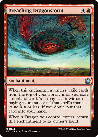 Breaching Dragonstorm [Foundations Commander] - The Mythic Store | 24h Order Processing