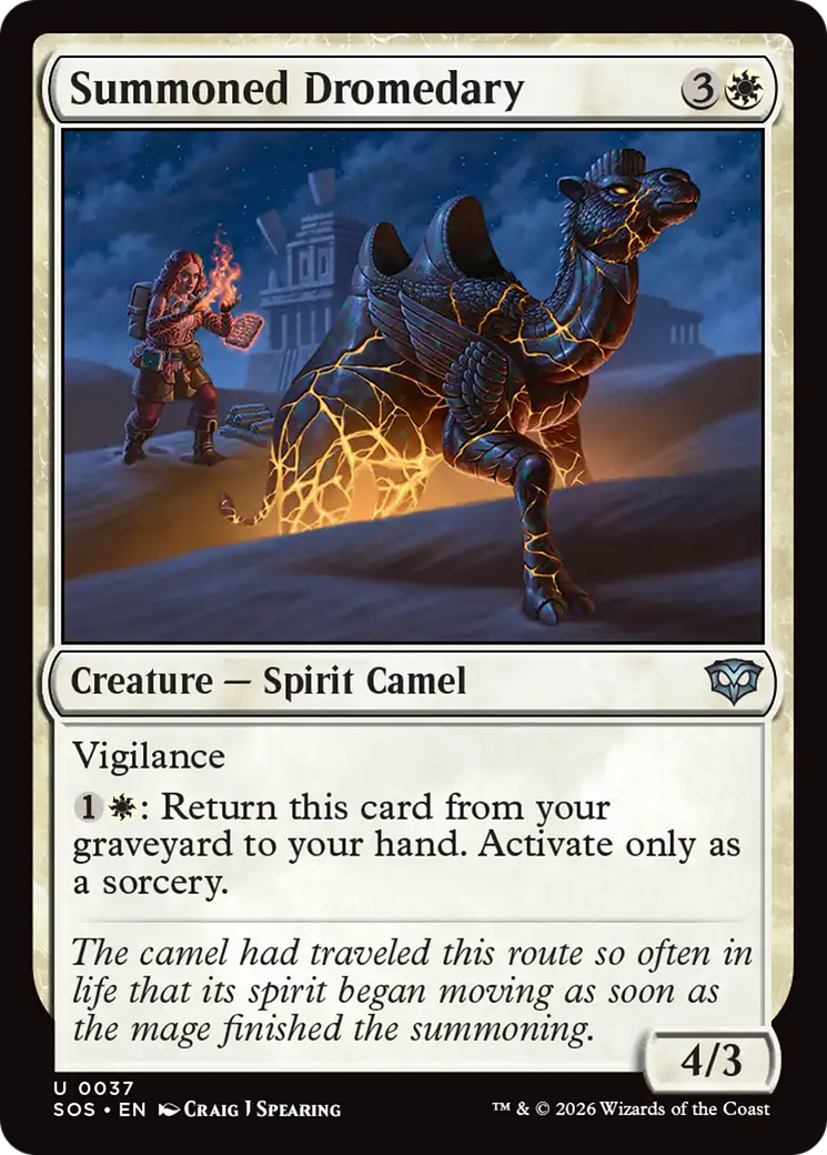 Summoned Dromedary [Secrets of Strixhaven] - The Mythic Store | 24h Order Processing