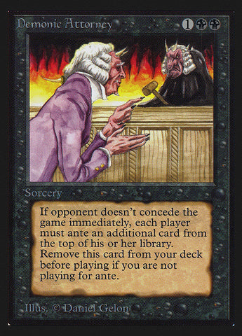 Demonic Attorney [International Collectors' Edition] - The Mythic Store | 24h Order Processing