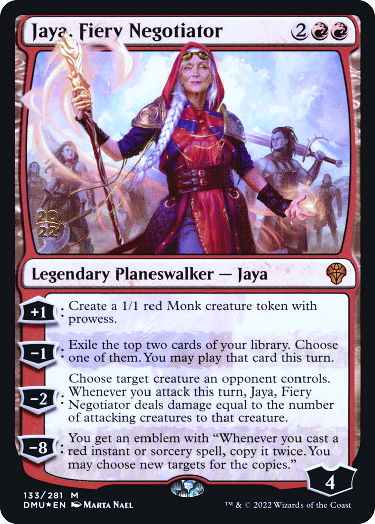 Jaya, Fiery Negotiator [Dominaria United Prerelease Promos] - The Mythic Store | 24h Order Processing