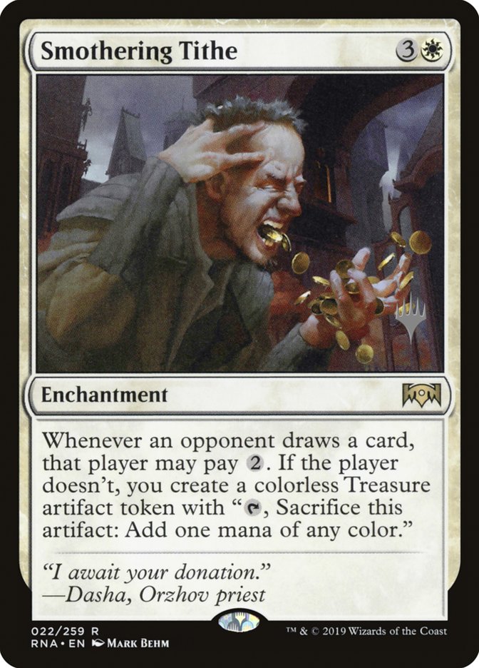 Smothering Tithe (Promo Pack) [Ravnica Allegiance Promos] - The Mythic Store | 24h Order Processing