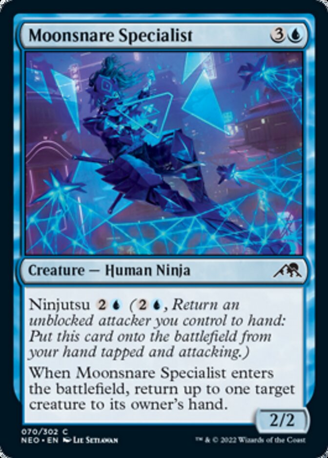 Moonsnare Specialist [Kamigawa: Neon Dynasty] - The Mythic Store | 24h Order Processing