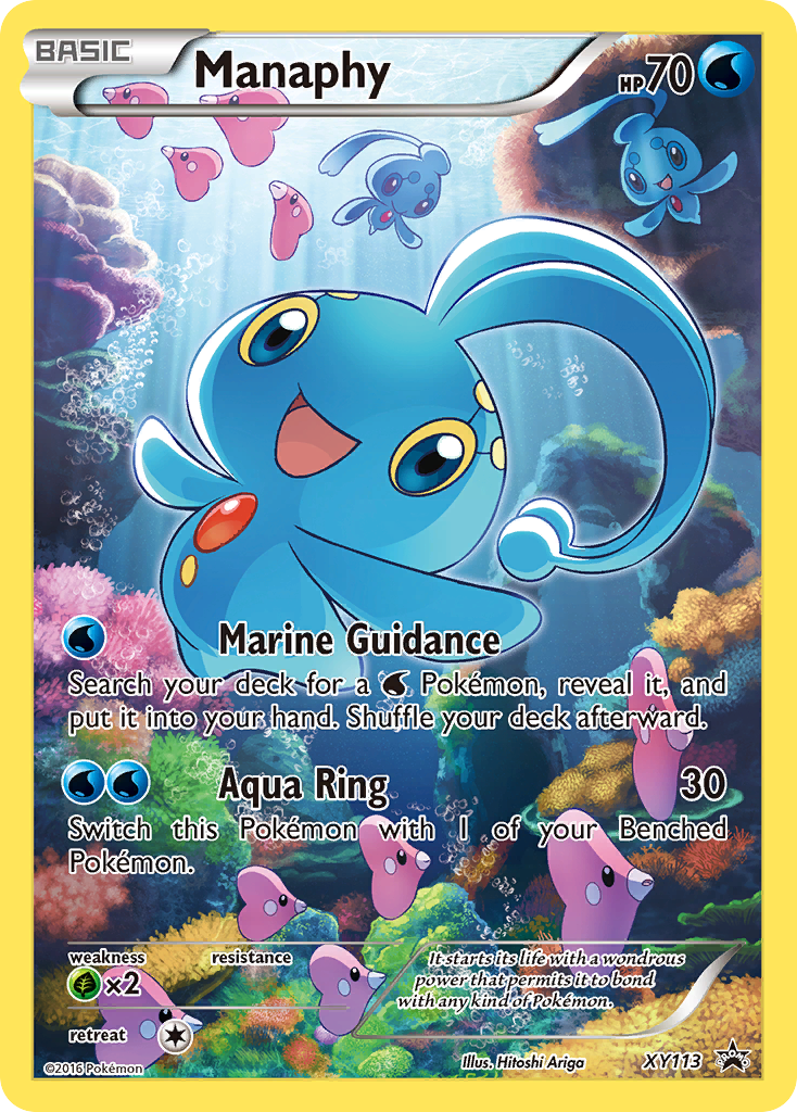 Manaphy (XY113) [XY: Black Star Promos] - The Mythic Store | 24h Order Processing