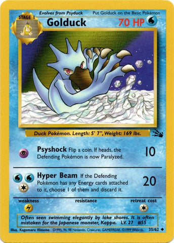 Golduck (35/62) [Fossil Unlimited] - The Mythic Store | 24h Order Processing