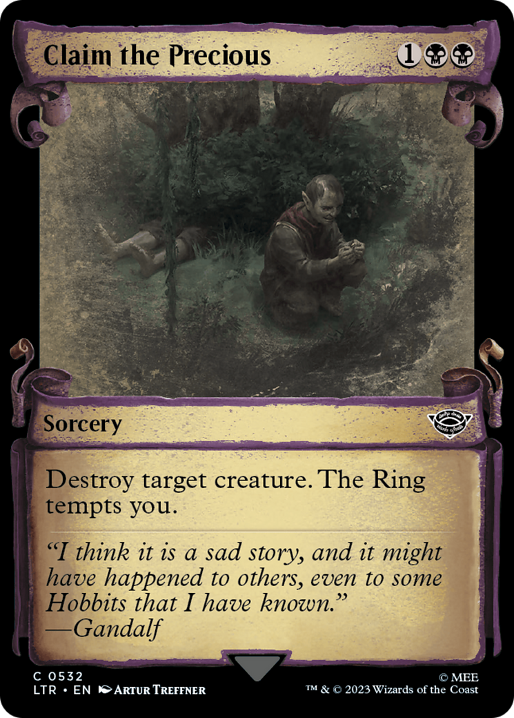 Claim the Precious [The Lord of the Rings: Tales of Middle-Earth Showcase Scrolls] - The Mythic Store | 24h Order Processing