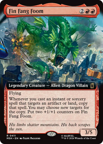 Fin Fang Foom (Extended Art) [Marvel Super Heroes] - The Mythic Store | 24h Order Processing