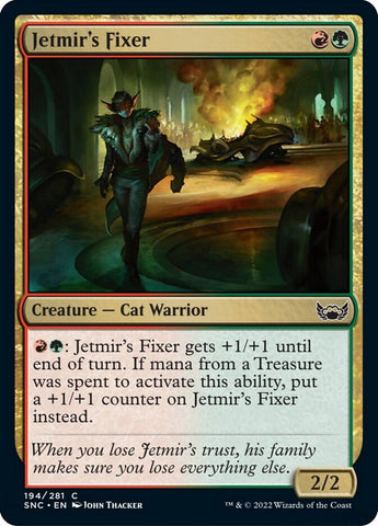 Jetmir's Fixer [Streets of New Capenna] - The Mythic Store | 24h Order Processing