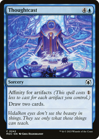 Thoughtcast [March of the Machine Commander] - The Mythic Store | 24h Order Processing