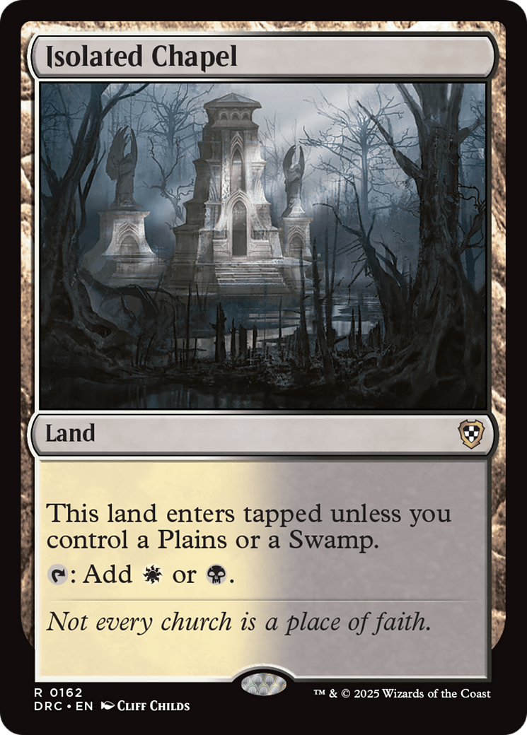Isolated Chapel [Aetherdrift Commander] - The Mythic Store | 24h Order Processing