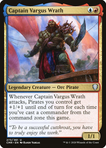 Captain Vargus Wrath [Commander Legends] - The Mythic Store | 24h Order Processing