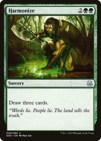 Harmonize [Duel Decks: Mind vs. Might] - The Mythic Store | 24h Order Processing